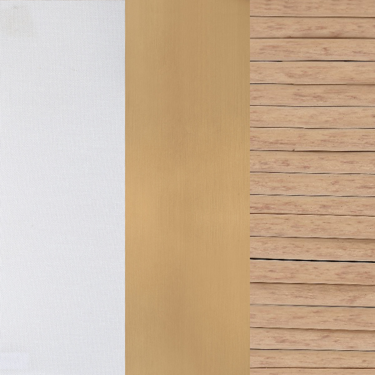 Coastal Vintaged Brass Wall Sconce with Fabric Shade (Set of 2) - Nathan James