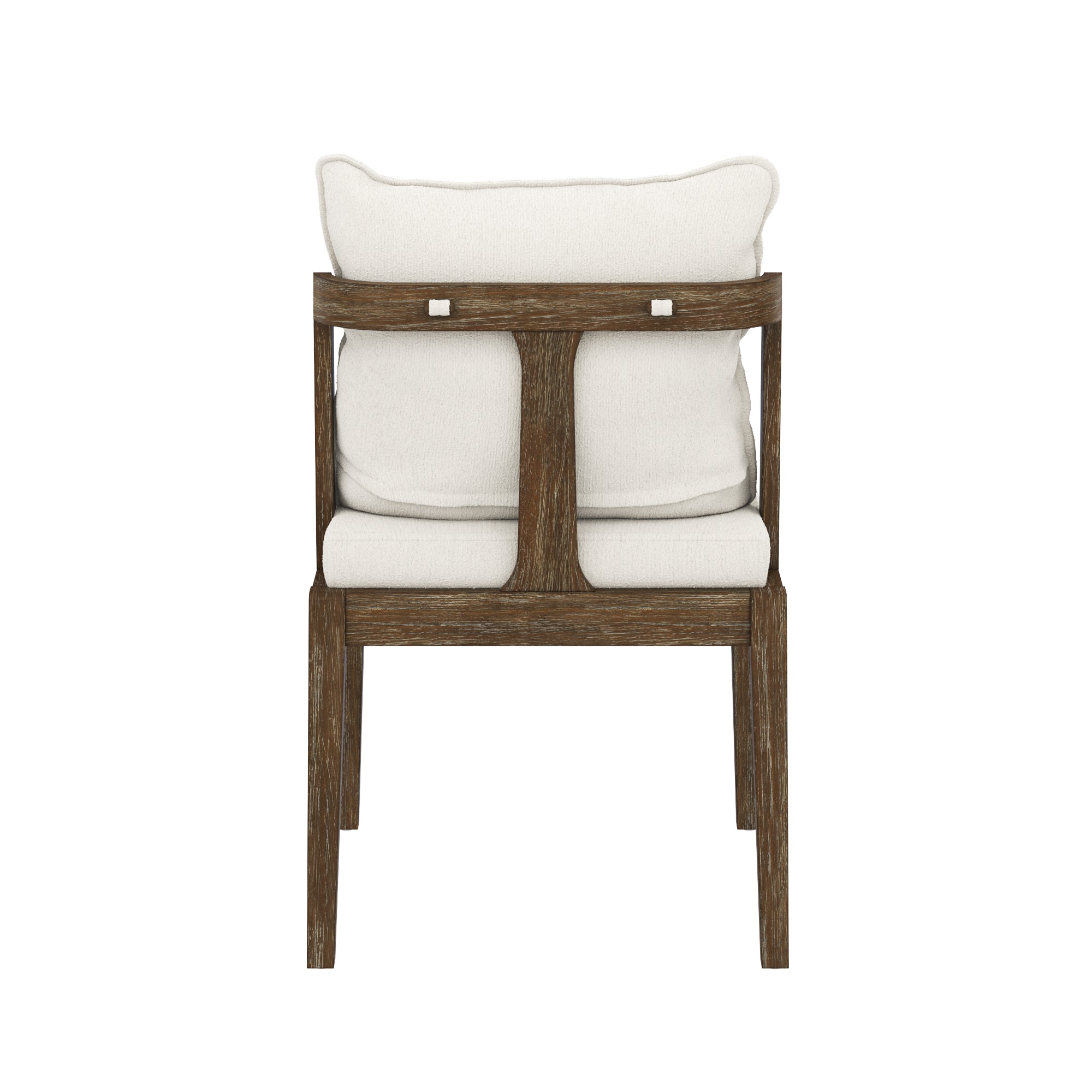 Scandinavian Dining Chair with Back Dark Brown (Set of 6) - Nathan James