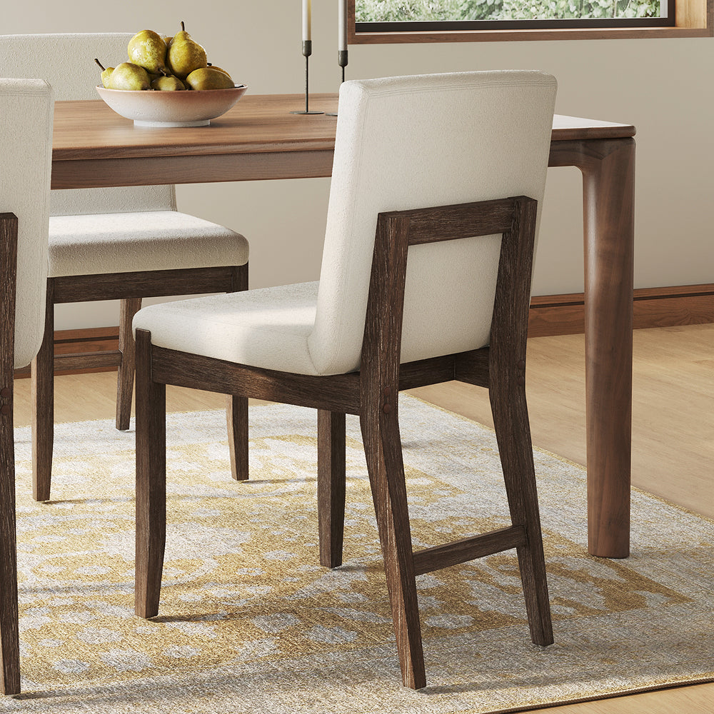 Solid wood frame