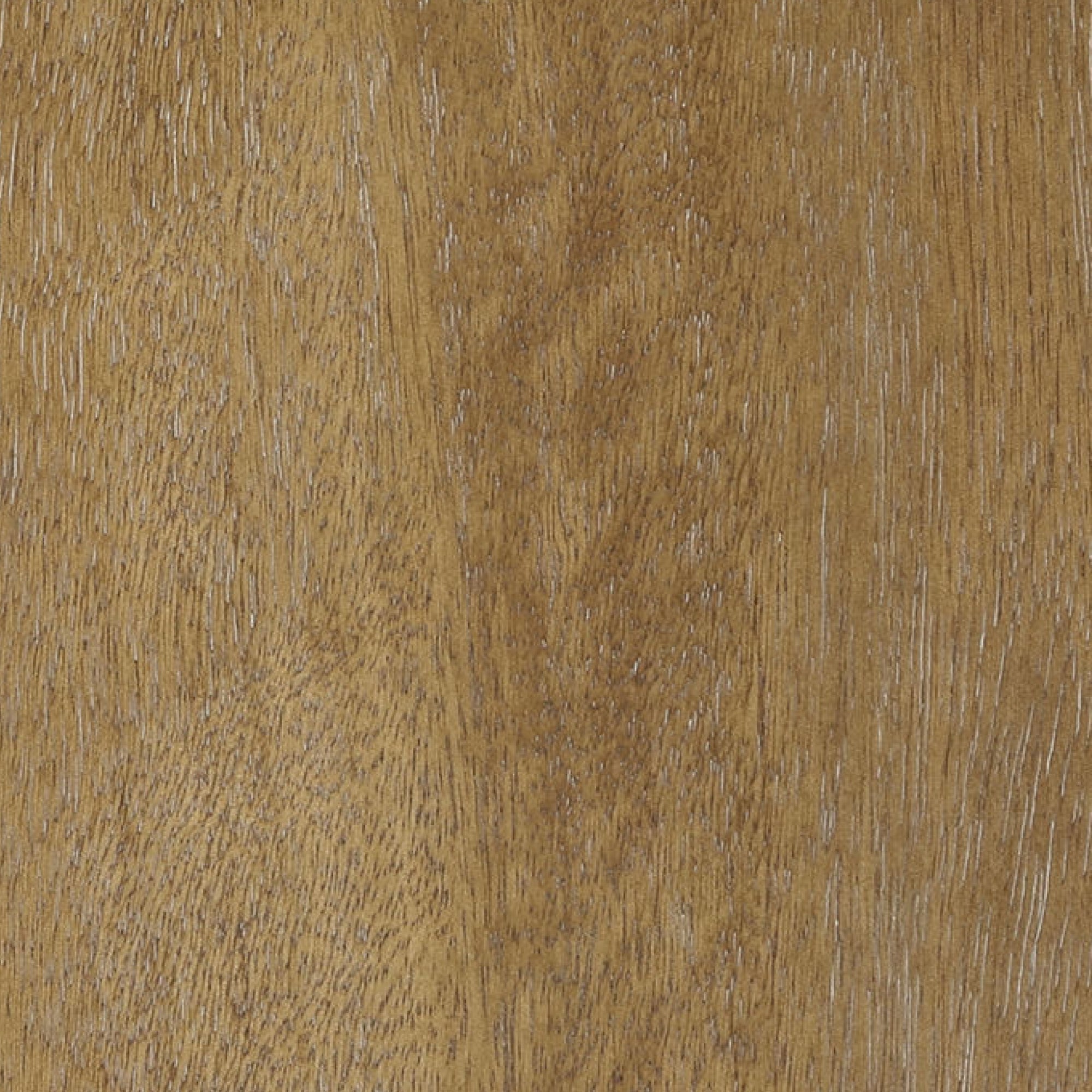 Close-up of a wooden surface with a natural medium brown color, visible grain patterns, and subtle variations in texture and shading.