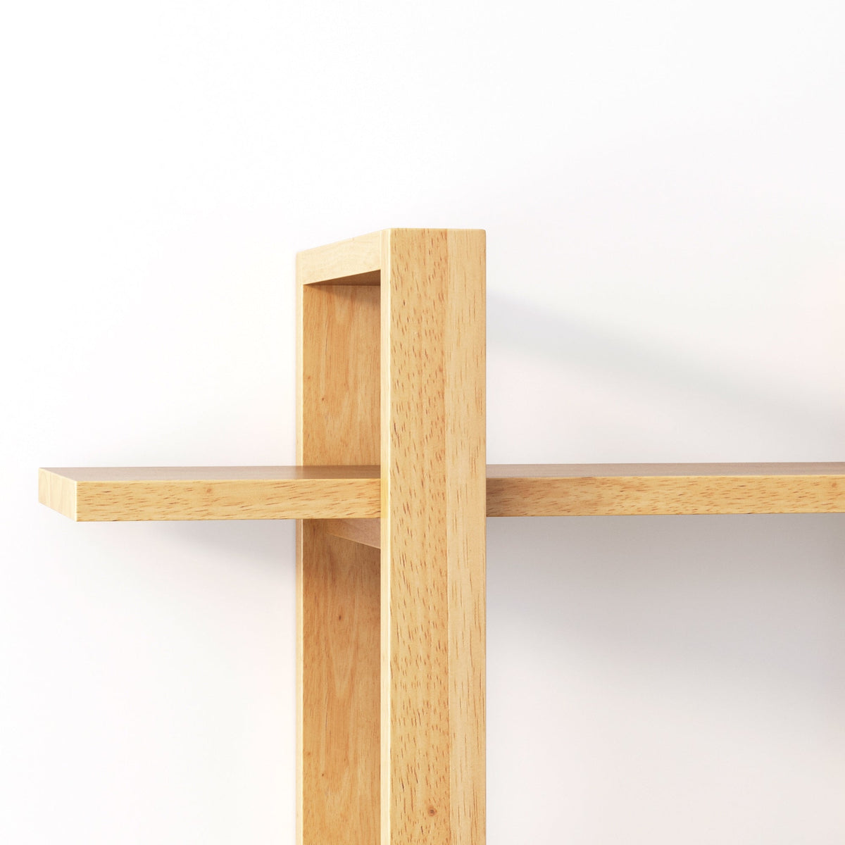 Solid Wood Wall Shelves Warm Pine (Set of 6) - Nathan James