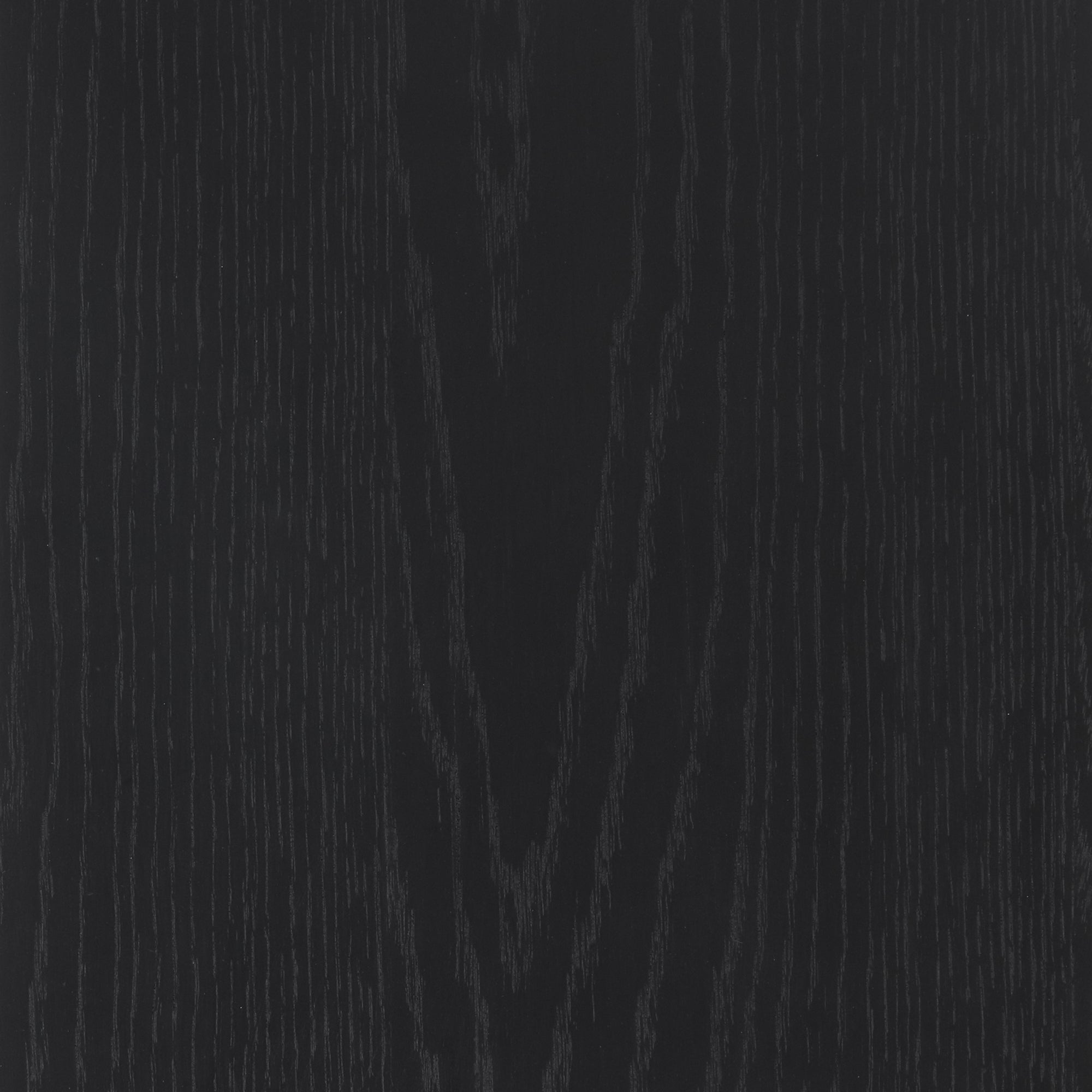 Dark wood texture with subtle vertical grain patterns and natural lines. The surface appears smooth and evenly colored in a deep black or charcoal shade.