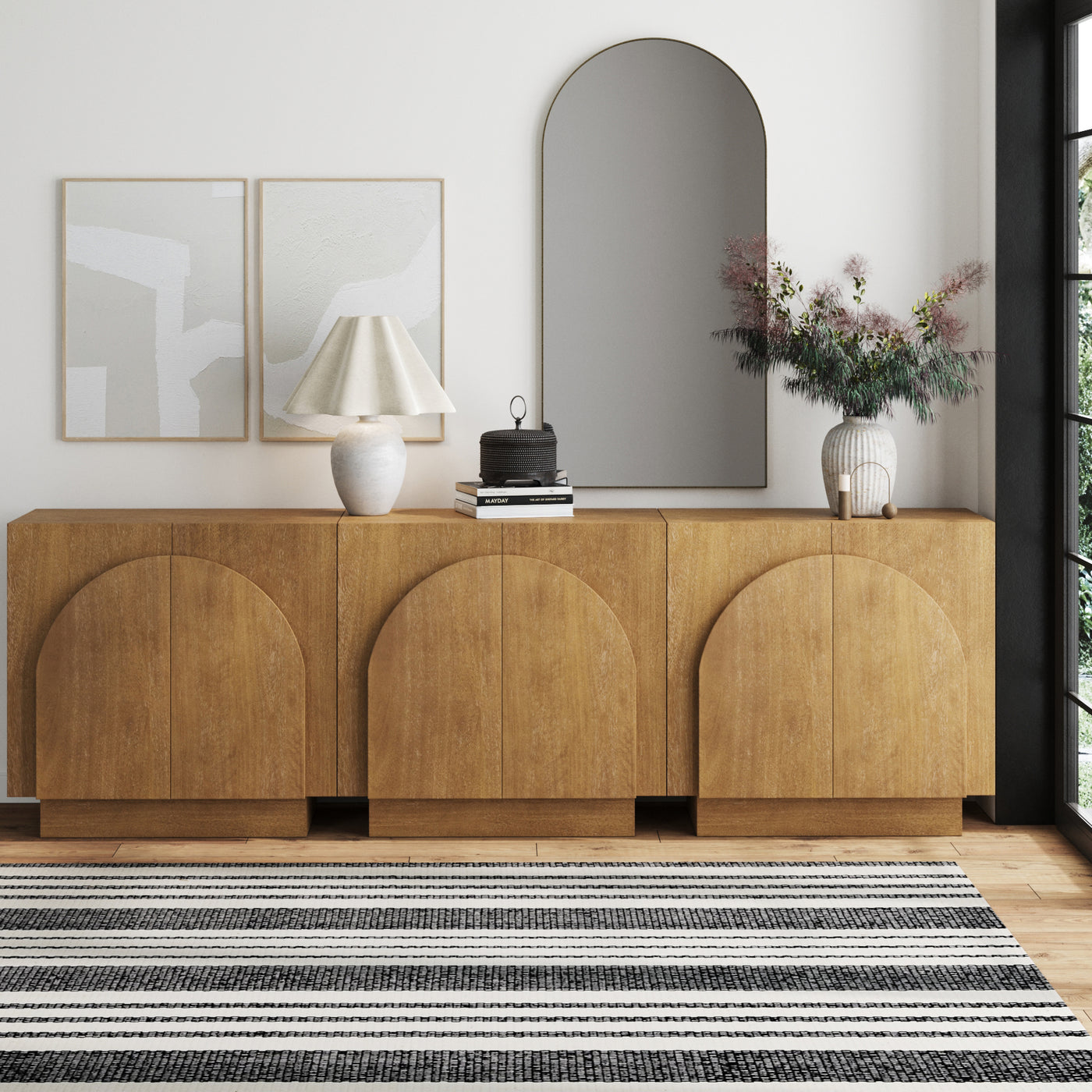 Iris Credenza (Set of 3)