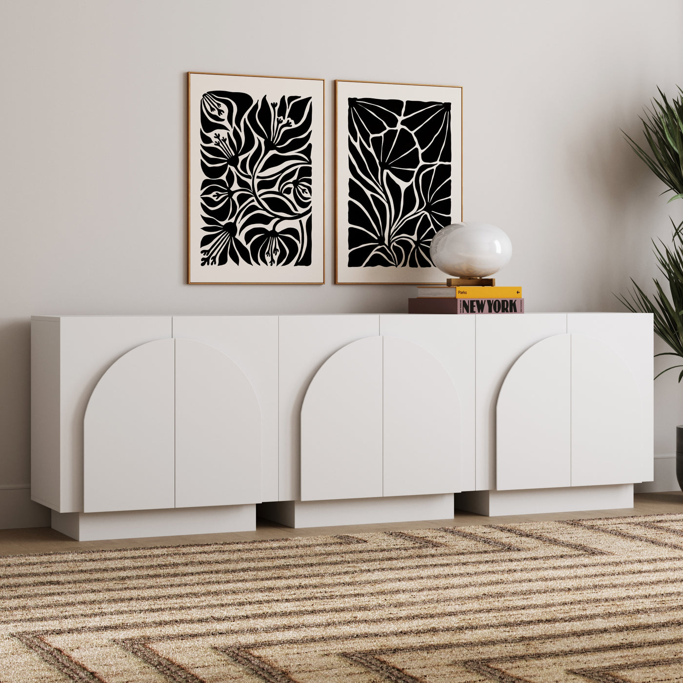 Iris Credenza (Set of 3)