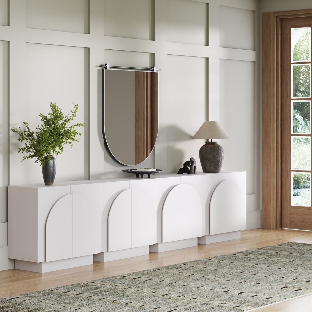Iris TV Console (Set of 4)